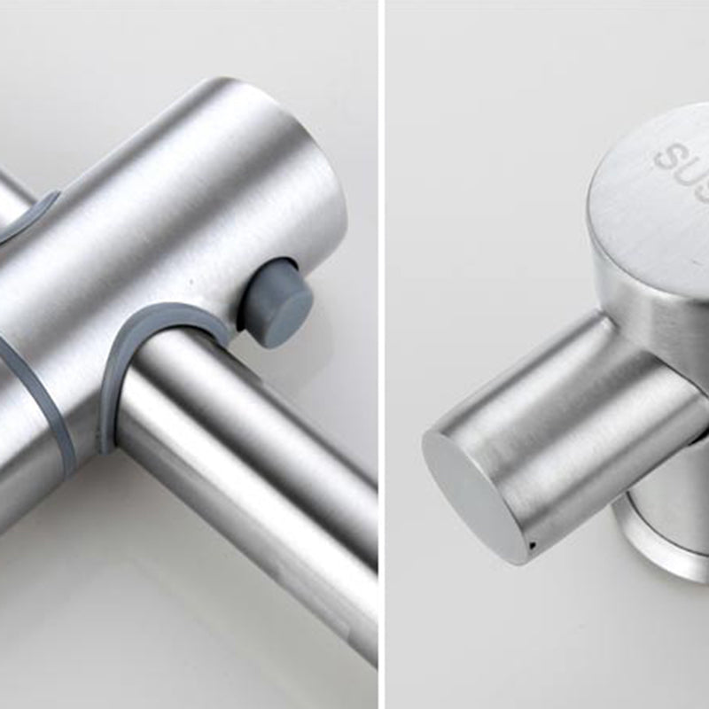 Avtoit | Modern Bathtub Faucet Mounting Kit 304 Stainless Steel Wall Mount Bathroom Faucet