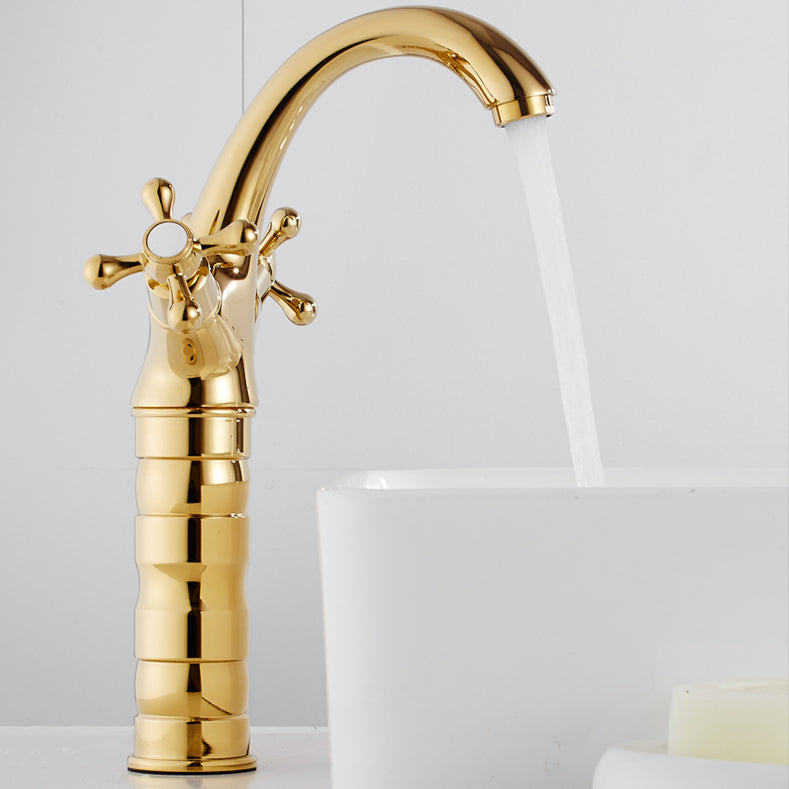 Avtoit | Vintage Wide Spread Bathroom Faucet Industrial Lever Sink Faucet