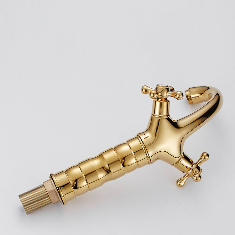 Avtoit | Vintage Wide Spread Bathroom Faucet Industrial Lever Sink Faucet