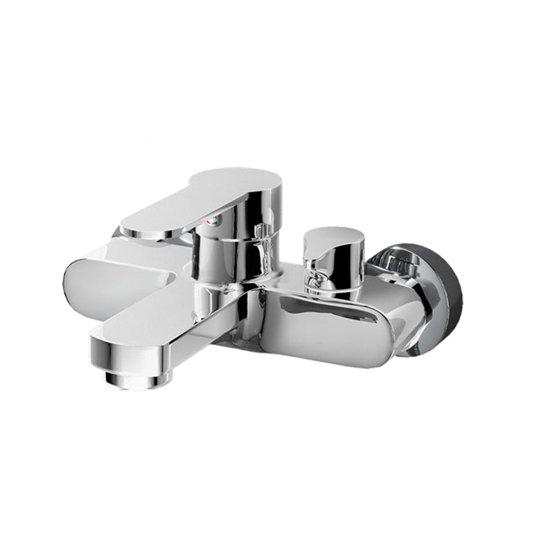 Avtoit | Popular Wall-Mounted Bathtub Faucet Fixed Lever Handle Bathtub Filler Trim