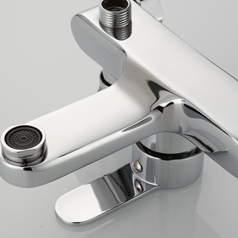 Avtoit | Popular Wall-Mounted Bathtub Faucet Fixed Lever Handle Bathtub Filler Trim