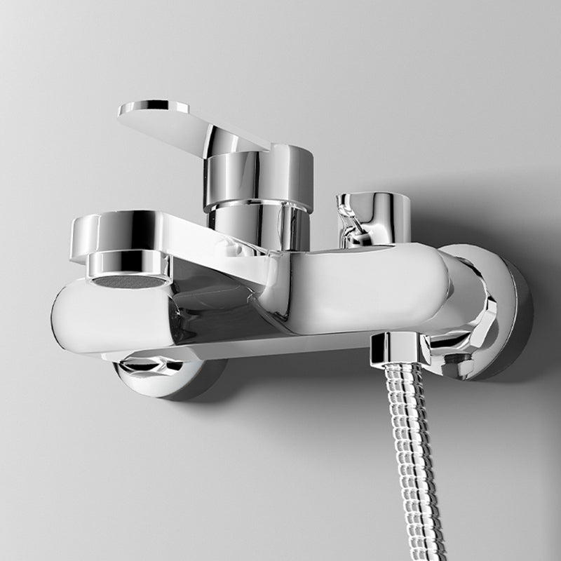 Avtoit | Popular Wall-Mounted Bathtub Faucet Fixed Lever Handle Bathtub Filler Trim