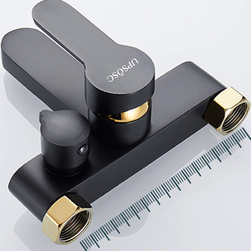 Avtoit | Modern Bathtub Faucet Lever Handle Wall Mounted Fixed Bathtub Faucet