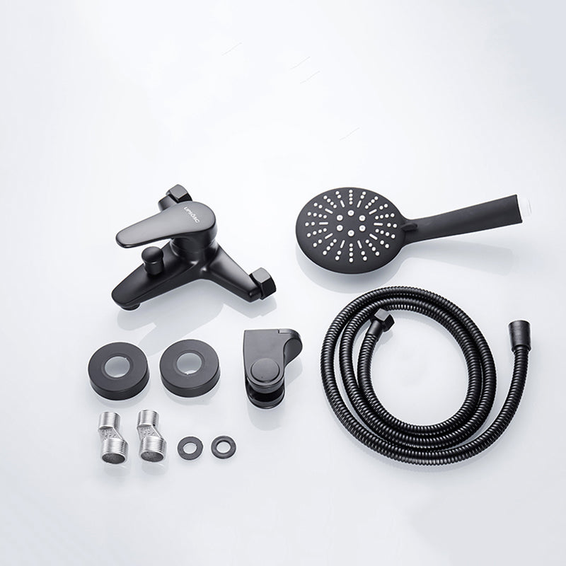 Avtoit | Modern Bathtub Faucet Lever Handle Wall Mounted Fixed Bathtub Faucet