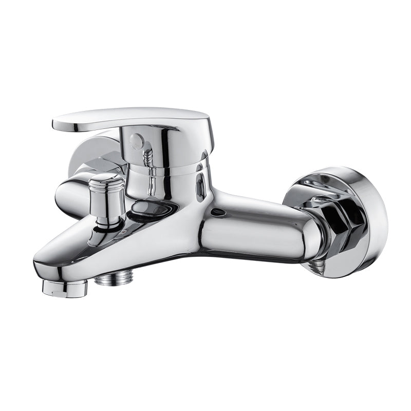 Avtoit | Single Lever Bath Mixer 2 Holes Wall Mounted Hand Shower Low Arc Tub Filler