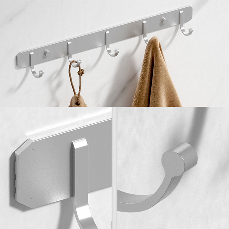Avtoit | Modern Bathroom Accessories Hardware Set White Metal Bathroom Accessories Kit