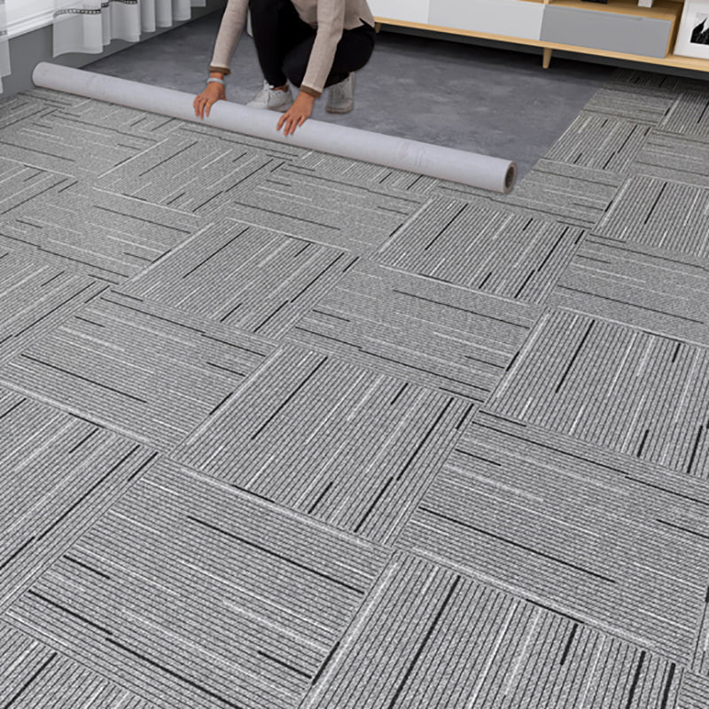 Avtoit | Fabric Look Plastic Floor Square Edge Waterproof Floor Tile