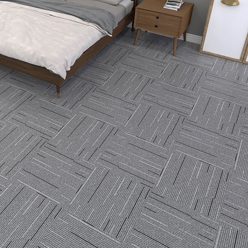 Avtoit | Fabric Look Plastic Floor Square Edge Waterproof Floor Tile