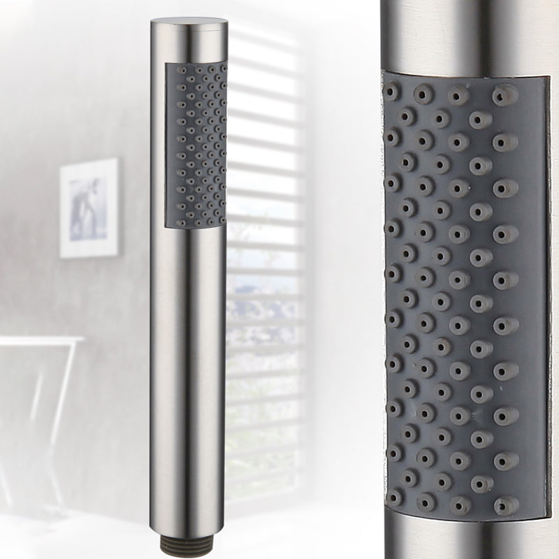 Avtoit | Cylindrical Hand Shower with Self-Cleaning Stainless Steel Wall Shower Head