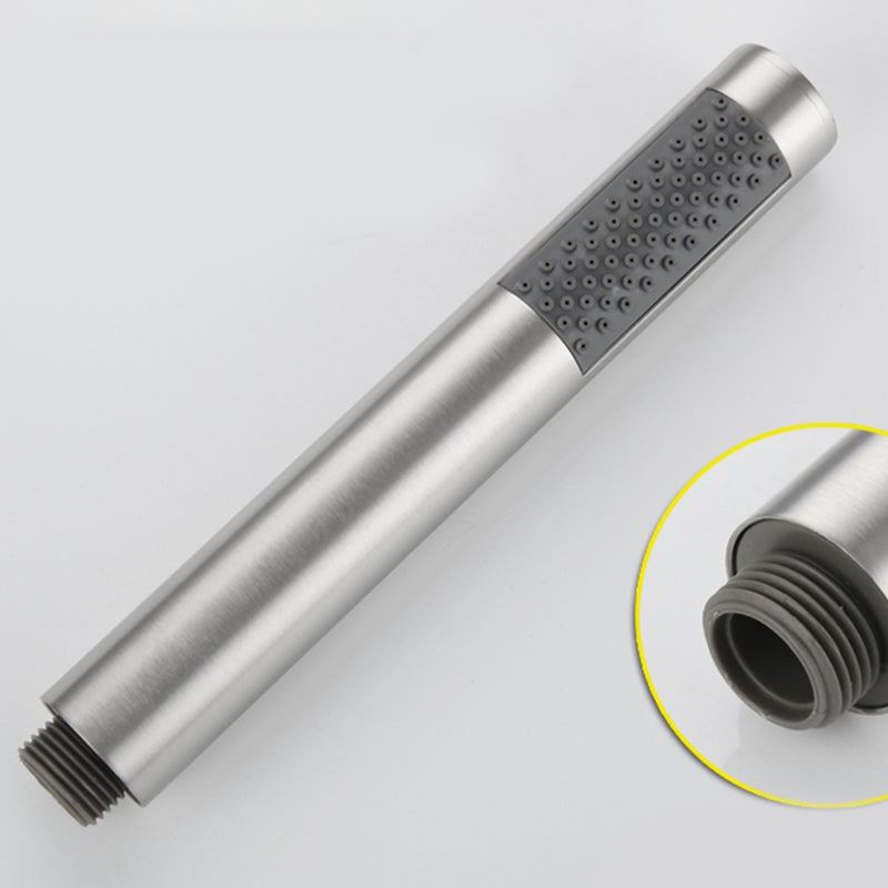 Avtoit | Cylindrical Hand Shower with Self-Cleaning Stainless Steel Wall Shower Head