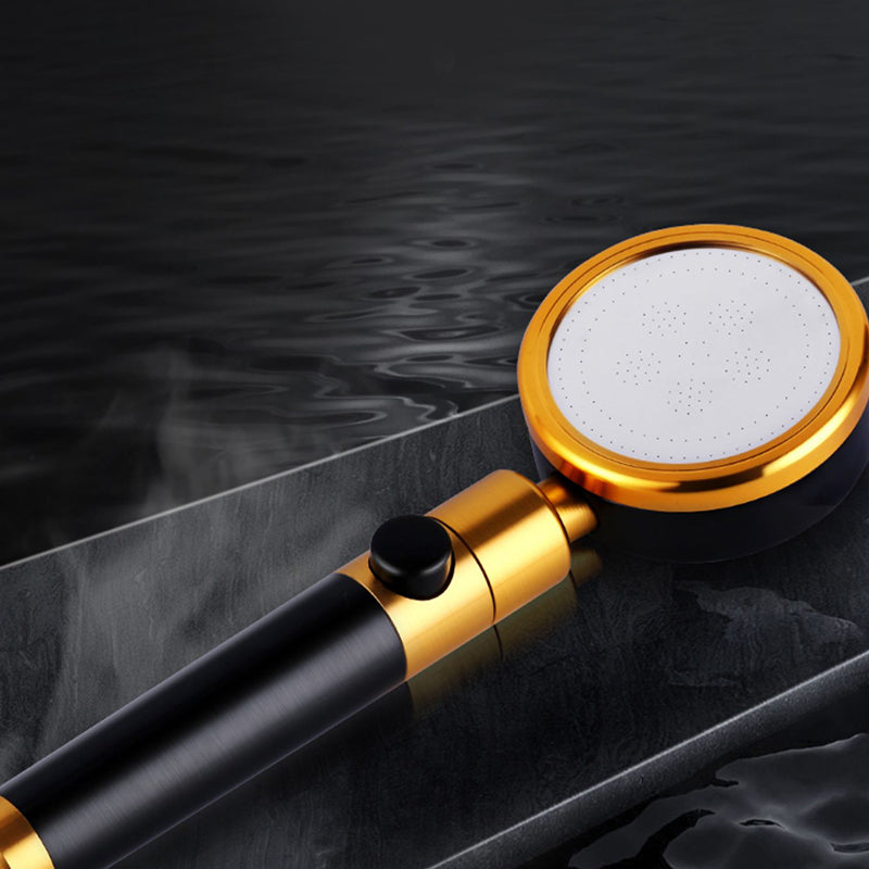 Avtoit | Modern Metal Hand Shower in Black Water efficient round Shower Head