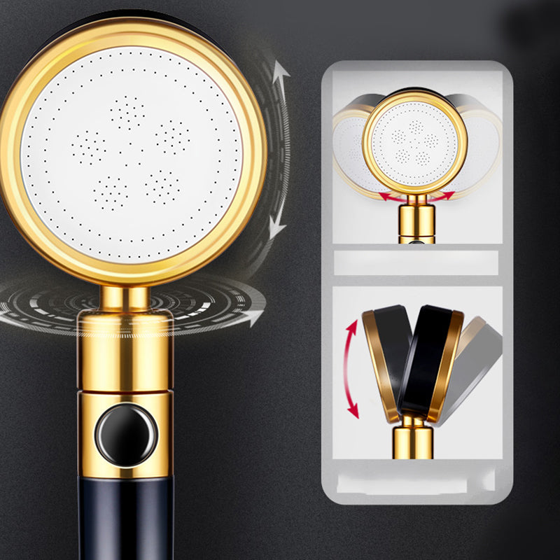 Avtoit | Modern Metal Hand Shower in Black Water efficient round Shower Head