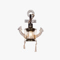 Avtoit | Rustic Wood Anchor Wall Lamp with Lantern