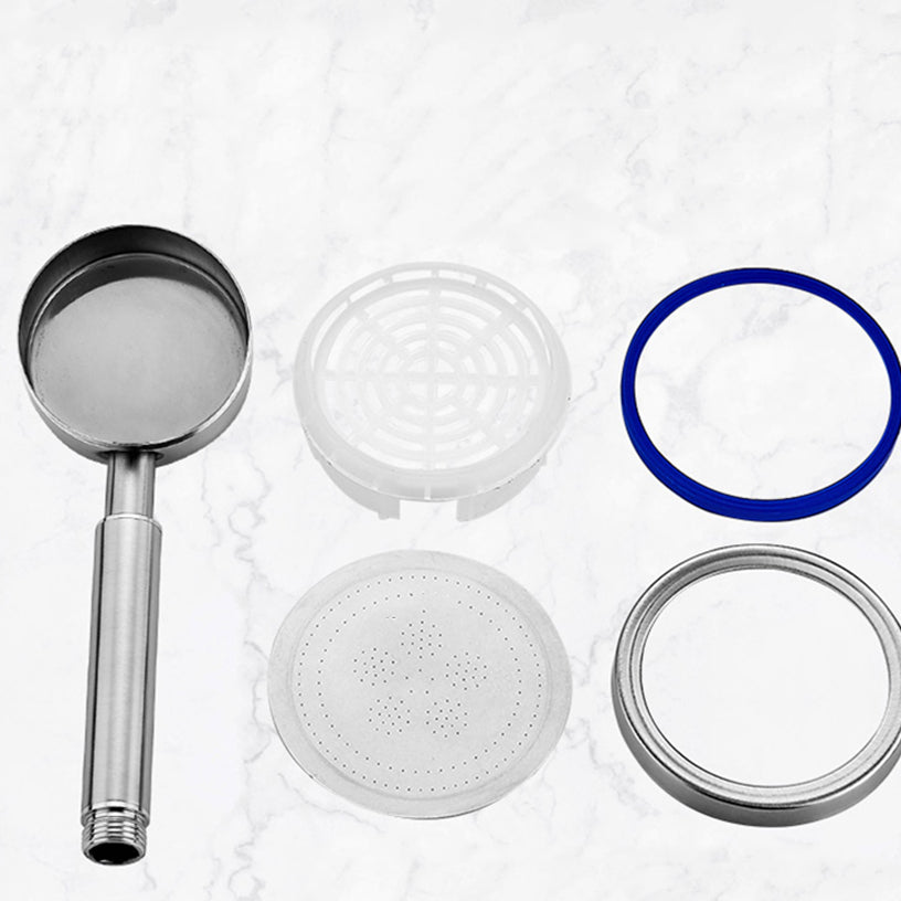 Avtoit | Round Handheld Shower Water Saving Showerhead Made of Stainless Steel
