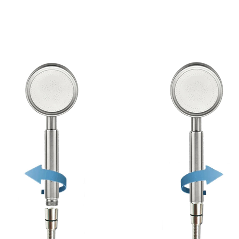 Avtoit | Round Handheld Shower Water Saving Showerhead Made of Stainless Steel