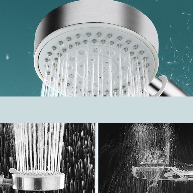 Avtoit | Stainless Steel Round Hand Shower Adjustable Spray Pattern Shower Head