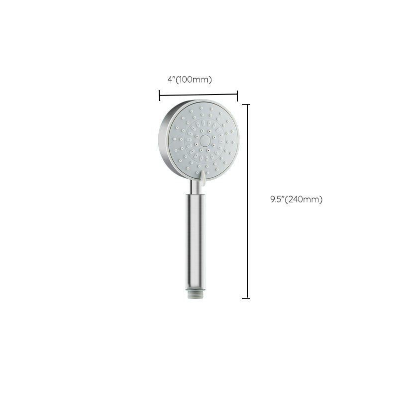 Avtoit | Stainless Steel Round Hand Shower Adjustable Spray Pattern Shower Head