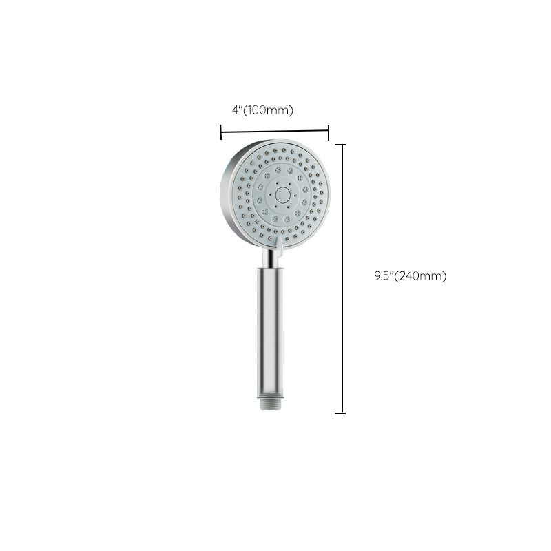 Avtoit | Stainless Steel Round Hand Shower Adjustable Spray Pattern Shower Head
