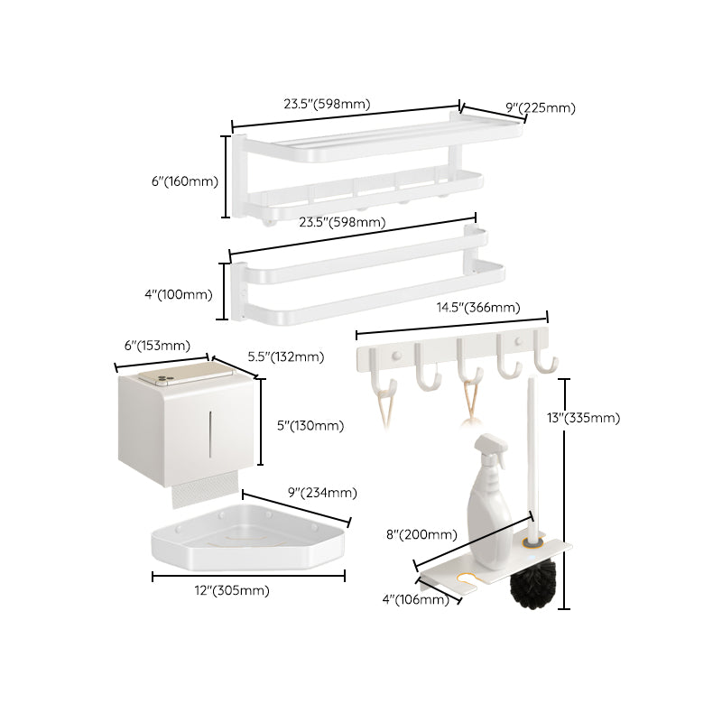 Avtoit | Metal drill and screw assembly bathroom accessories hardware set