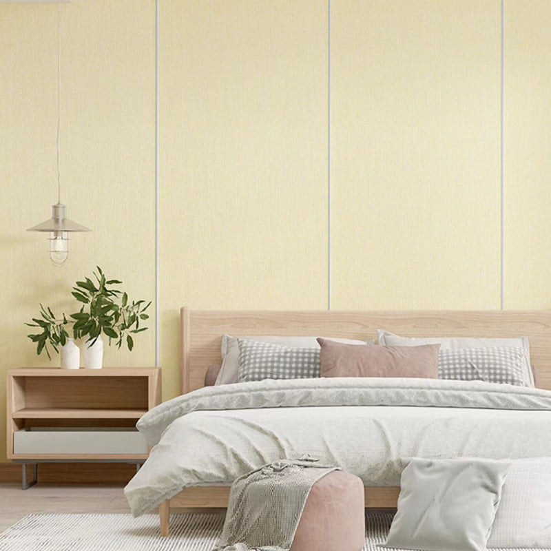 Avtoit | Contemporary Style Wall Panel Linen Living Space Peel and Stick Wall Covering