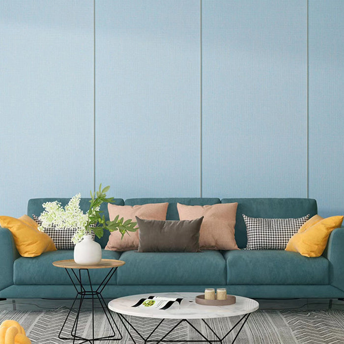 Avtoit | Contemporary Style Wall Panel Linen Living Space Peel and Stick Wall Covering