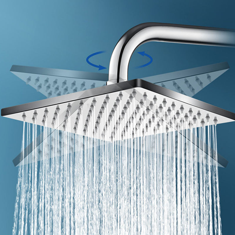 Avtoit | Contemporary square shower head combination with hand shower