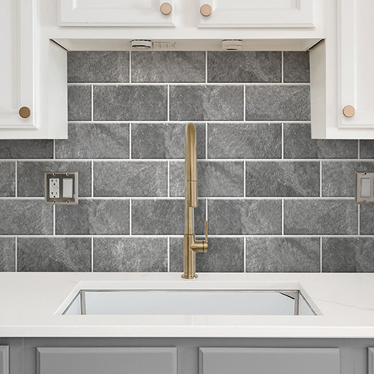 Avtoit | Modern Peel & Stick Subway Tiles PVC Wallpaper for Kitchen Backsplash