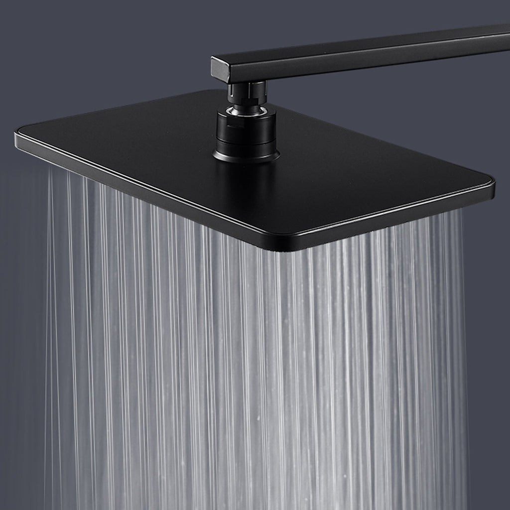 Avtoit | Modern rectangular shower head combo standard spray pattern with hand shower