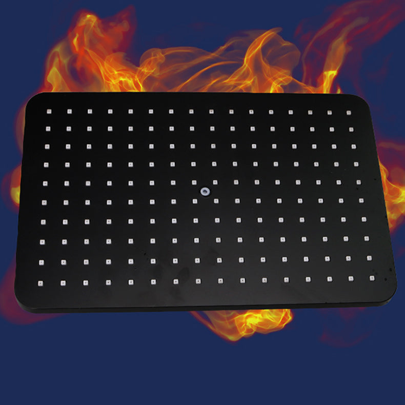 Avtoit | Modern rectangular shower head combo standard spray pattern with hand shower
