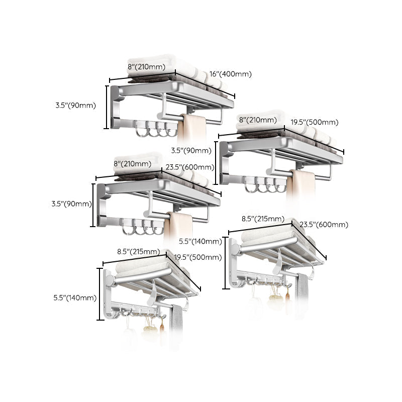 Avtoit | Metal Bathroom Hardware Set Adhesive Installation Bathroom Accessory Kit