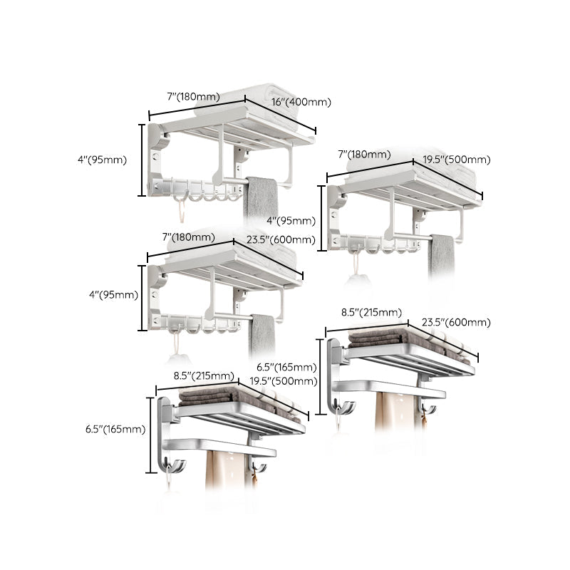 Avtoit | Metal Bathroom Hardware Set Adhesive Installation Bathroom Accessory Kit