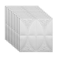 Avtoit | Modern Style Plastic Wall Panel Living Room Peel and Stick 3D Wall Covering