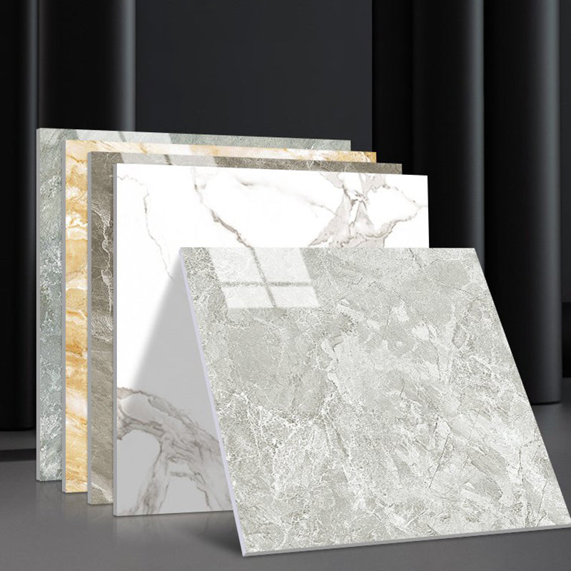 Avtoit | Modern Peel and Stick Splash Guard PVC Rectangular Wallpaper for the Shower