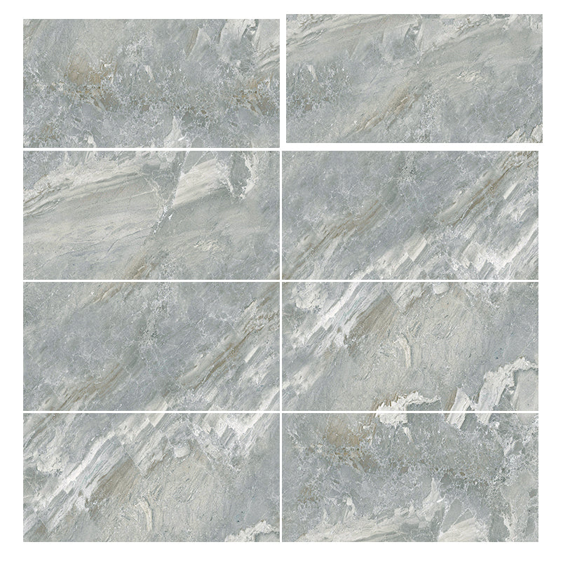 Avtoit | Modern Peel and Stick Splash Guard PVC Rectangular Wallpaper for the Shower