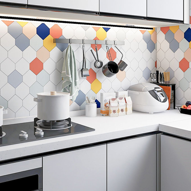 Avtoit | Modern Peel and Stick backsplash tiles plastic wallpaper for kitchen backsplash