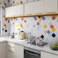 Avtoit | Modern Peel and Stick backsplash tiles plastic wallpaper for kitchen backsplash