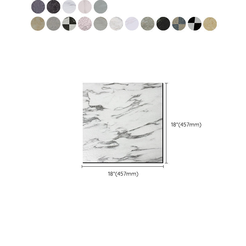 Avtoit | Modern square plastic floor waterproof peel & stick floor tiles