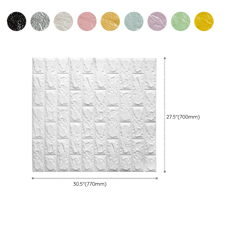 Avtoit | Modern Wall Ceiling Easy Peel and Stick 3D Embossed Waterproof Back Panel