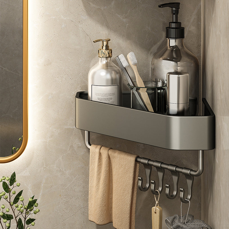 Avtoit | Adhesive Holder Metal Bathroom Accessory Single Piece or in Set with Shelf