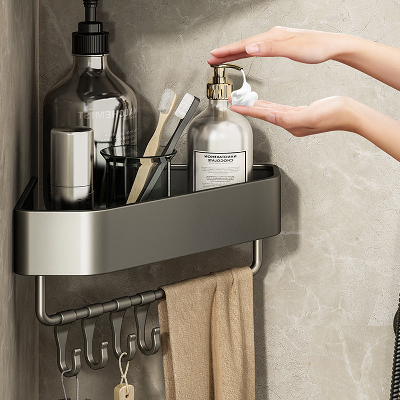 Avtoit | Adhesive Holder Metal Bathroom Accessory Single Piece or in Set with Shelf