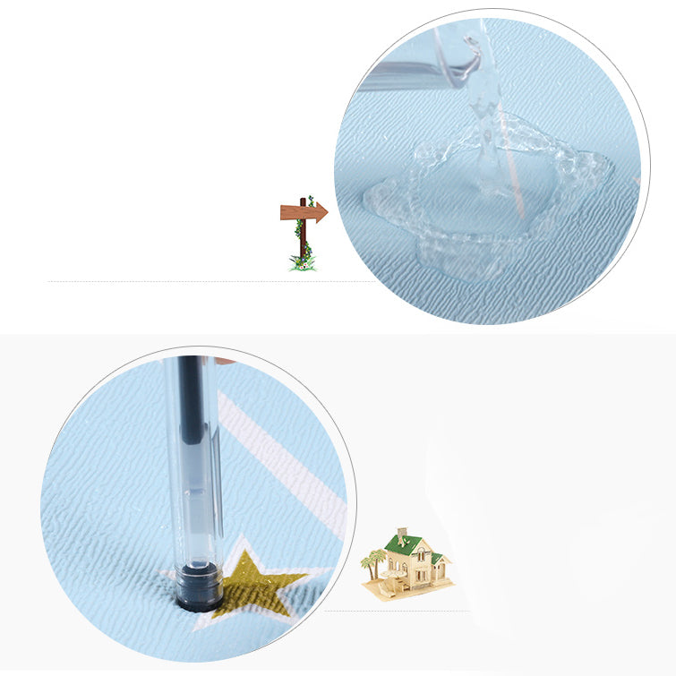 Avtoit | Contemporary Wall Ceiling Cartoon Print Peel and Stick Waterproof Wall Panel