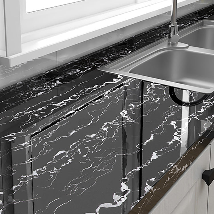 Avtoit | Modern Peel & Stick Field Tiles Plastic Wallpaper for Kitchen Backsplash