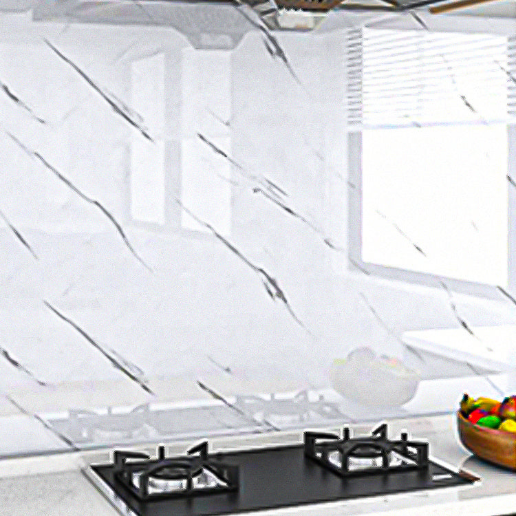 Avtoit | Modern Peel & Stick Field Tiles Plastic Wallpaper for Kitchen Backsplash