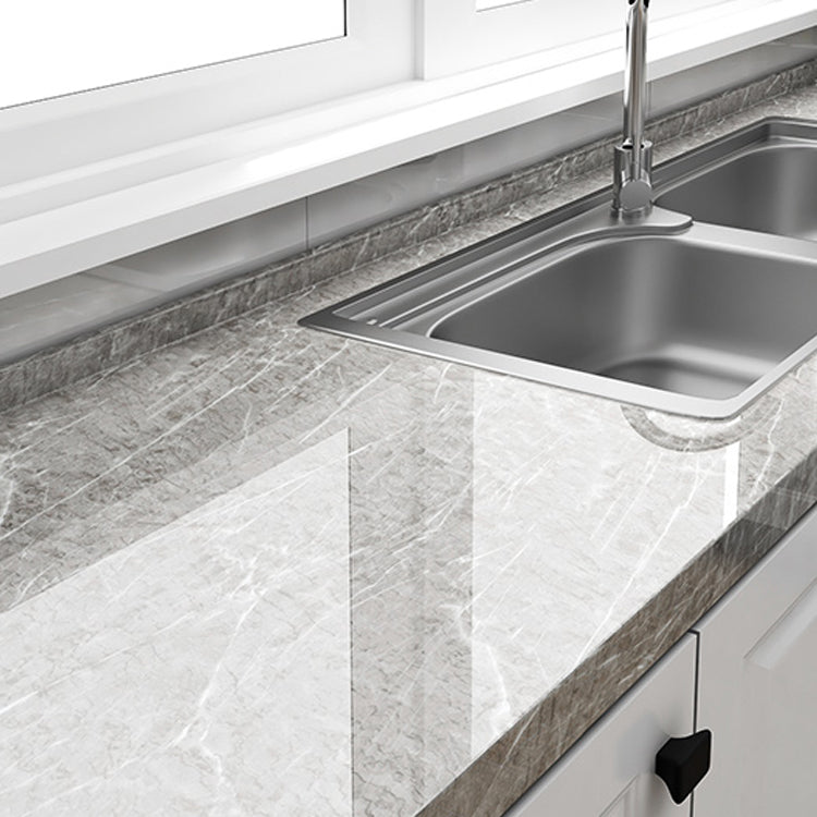 Avtoit | Modern Peel & Stick Field Tiles Plastic Wallpaper for Kitchen Backsplash