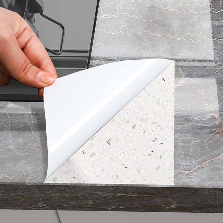 Avtoit | Modern Peel & Stick Field Tiles Plastic Wallpaper for Kitchen Backsplash