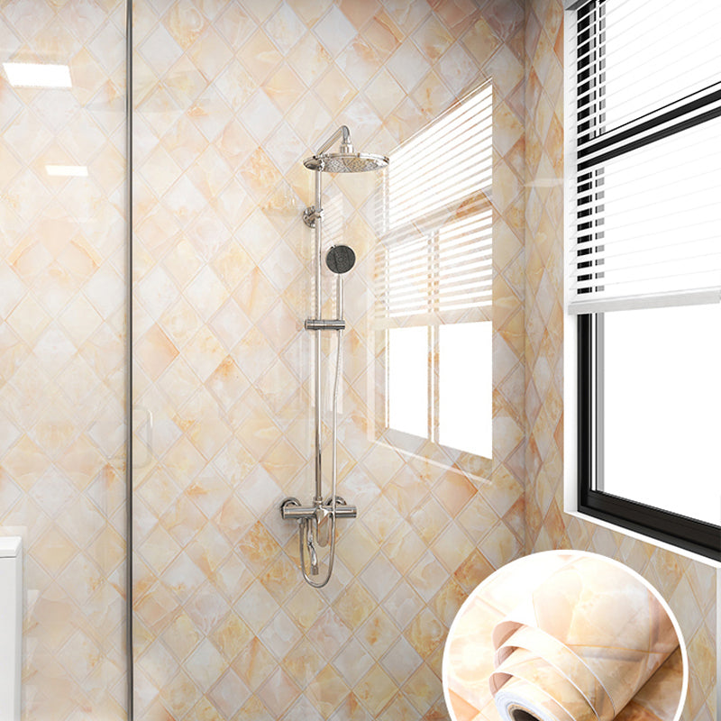 Avtoit | Modern Peel and Stick Splash Guard Wall Tile PVC Wallpaper for Shower