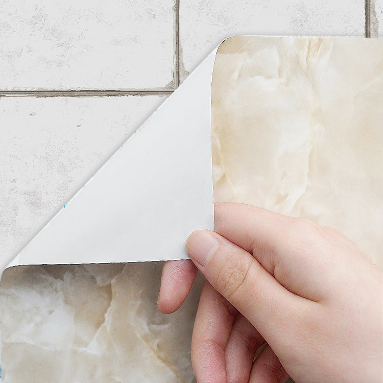Avtoit | Modern Peel & Stick Field Tile PVC Rectangular Wallpaper for the Kitchen