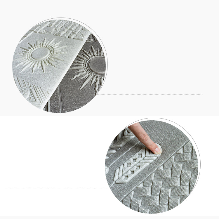 Avtoit | Peel and Stick Wall Ceiling 3D Embossed Wall Covering with Waterproof