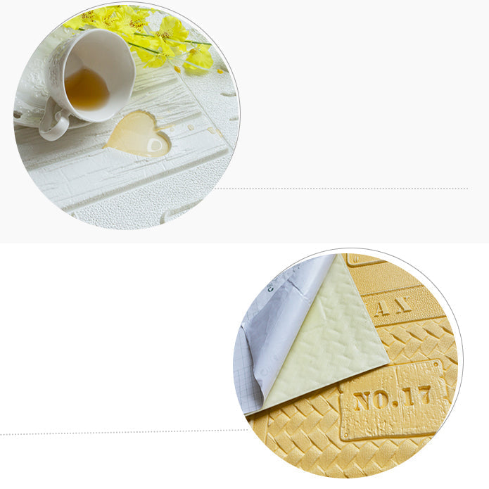 Avtoit | Peel and Stick Wall Ceiling 3D Embossed Wall Covering with Waterproof