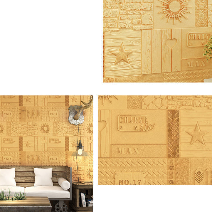 Avtoit | Peel and Stick Wall Ceiling 3D Embossed Wall Covering with Waterproof